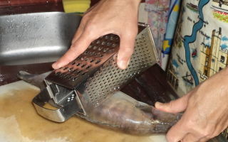 Как быстро почистить рыбу от чешуи: способы быстрой чистки и разделки