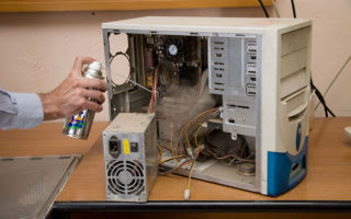 Как почистить блок питания компьютера от пыли: чистка домашнего пк