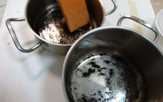 Как очистить кастрюлю от нагара: способы отмыть эмалированную, нержавеющую и алюминиевую посуду