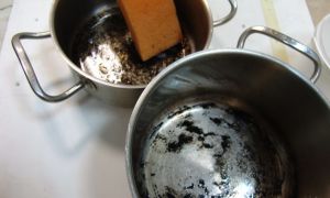 Как очистить пригоревшую кастрюлю: как оттереть дно от остатков пищи, чистка нагара