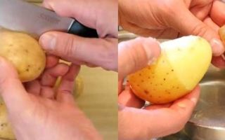 Как быстро почистить картошку: советы и удобные приспособления